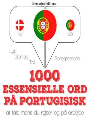 cover image of 1000 essentielle ord på portugisisk